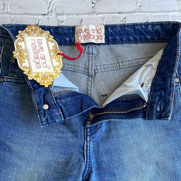 LOVE & NOSTALGIA | Basic denim jean shorts - Picture 5 of 7